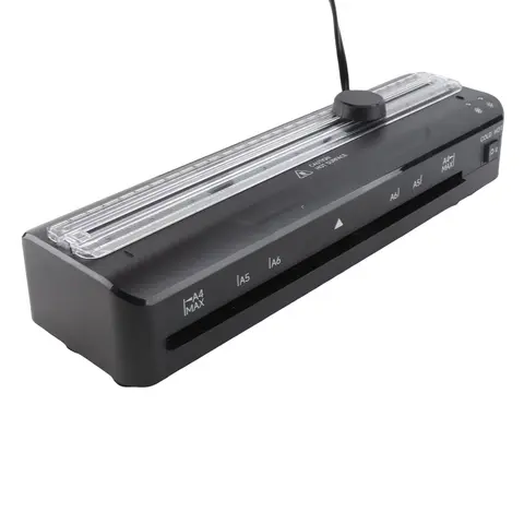 A4 Compact Laminator with Scale Cutter Laminating Machine for Photo Document Menu Drawing 320mm/min