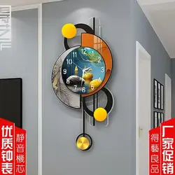 2026 New Wall Clock Living room decoration Creative Fashion Clock modern design Silent Clock
