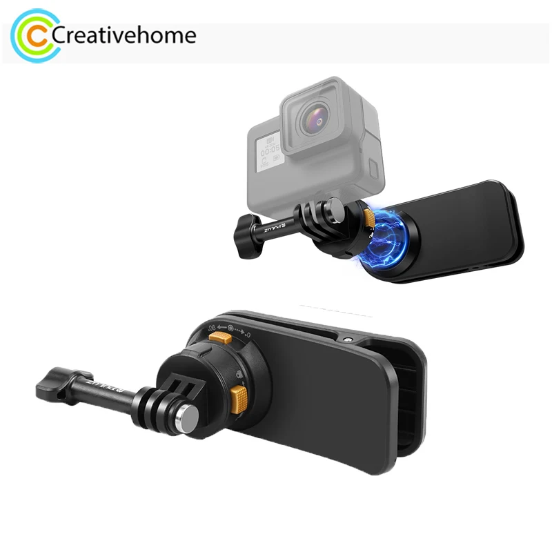 حقيبة ظهر مغناطيسية للكاميرا الرياضية من PULUZ، دعامة سريعة الإصدار لـ GoPro HERO13 12 11 10 9 8، DJI OSMO، Insta360 وغيرها #1