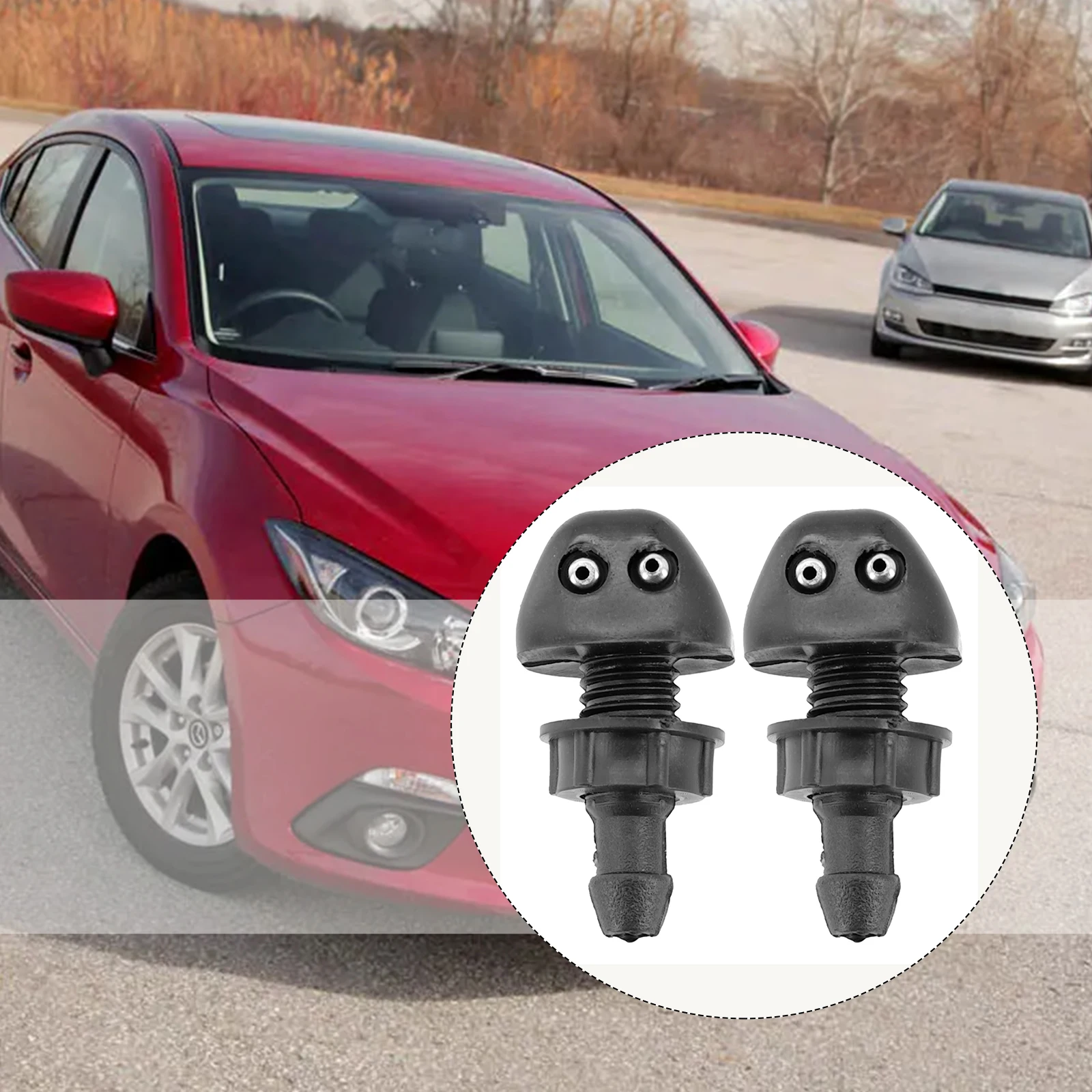 صنعة جيدة الأداء المتميز 2 قطعة فوهات الغسالة قوية المحمولة العملي المضادة للتآكل المضادة للتآكل كفاءة عالية