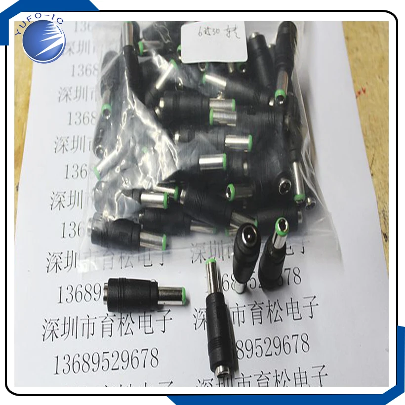 10PCS/Lot  63530 turn 5521 plug laptop power adapter head conversion head
