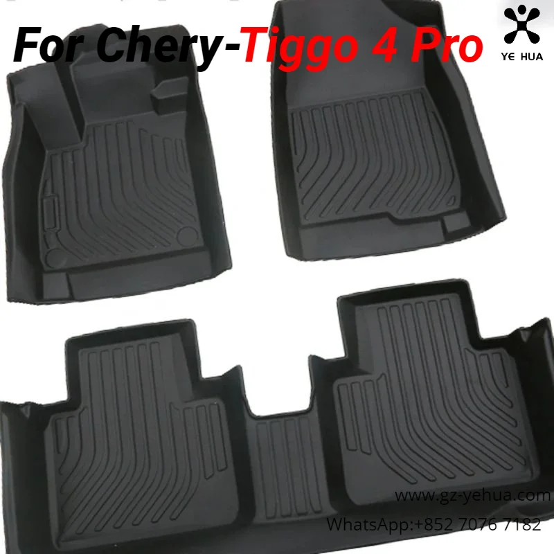 For  Chery Tiggo 4 Pro 2020 2023 Car Floor Mat Waterproof Non-slip TPE Modified Automobiles Parts Accesorios Para Auto Tools