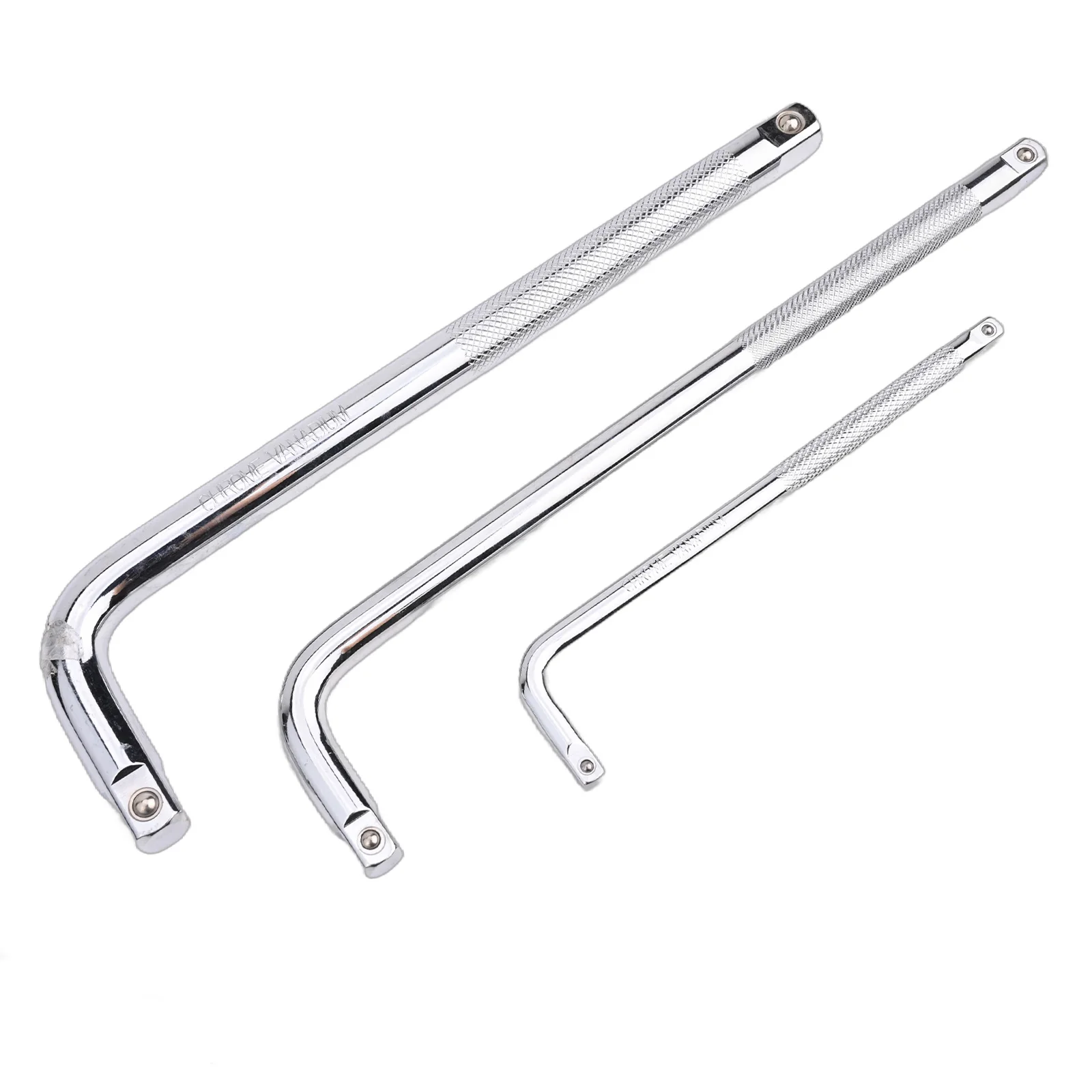 1 4 6Inch 150mm L Type Bent Bar slip Knurl Handle Grease resistant Handle 1 4Inch Drive For Mechanical Use 1 4