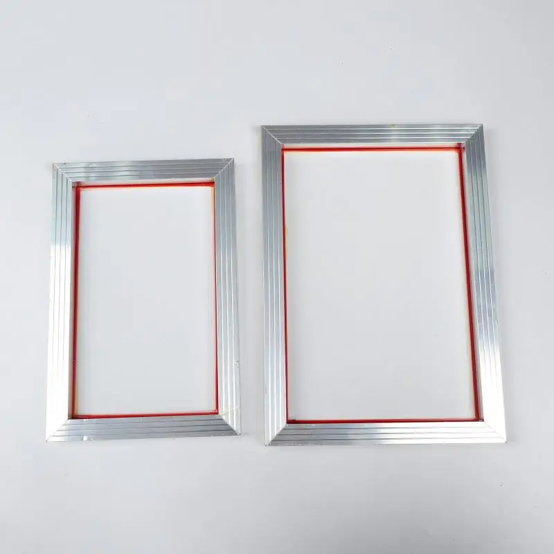 

Aluminum Silk Screen Printing Frame for T Shirts Easy Cleaning Fast Drying Mesh DIY Kit for Home and Business