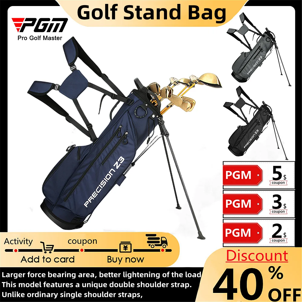 

Golf Bracket Ball Bag Portable Multi-Functional Full Set Of Clubs And Ball Bag Lightweight Shoulder Strap Adult Golf Bracket Bag
