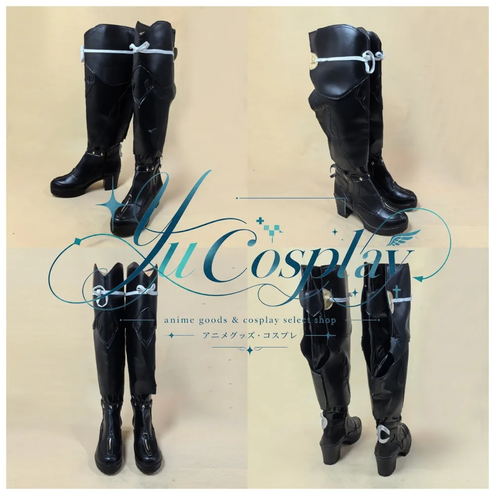 Game Honkai Star Rail Ashveil Cosplay Shoes Custom Anime Boots Comic Con Roleplay Footwear Stage Performance Halloween Party