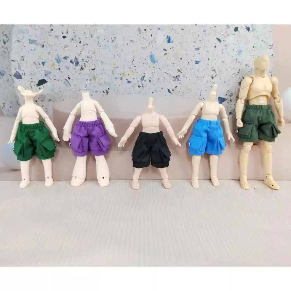 

Модные шорты для кукол, одежда, 10 цветов, джинсы ручной работы, шорты, детские игрушки для куклы 1/11 OB11/для кукол 1/12 BJD