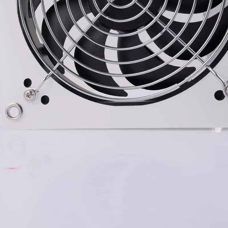 Solar Dual Fan Exhaust Fan High Airflow Solar Operated Double Fan Solar Panel Exhaust Fan For RV Car Electrical Appliances