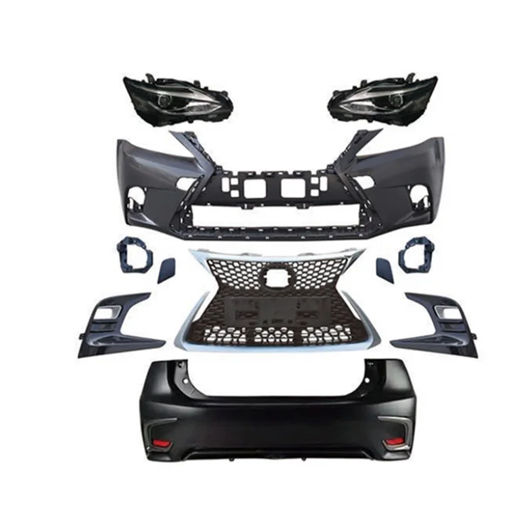 

Обновленный комплект автомобильного Bodykit, бампер, фара, полный комплект кузова для CT200h 2021, спортивный пакет, совместимый со старой и новой модели