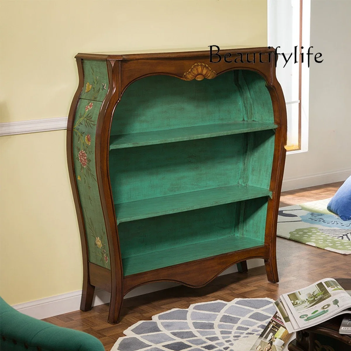 Vo Wizard Of Oz Series Bedroom Bookcase Bookshelf Storage Children's Toys Decorative Rack High Cabinet Storage Cabinet