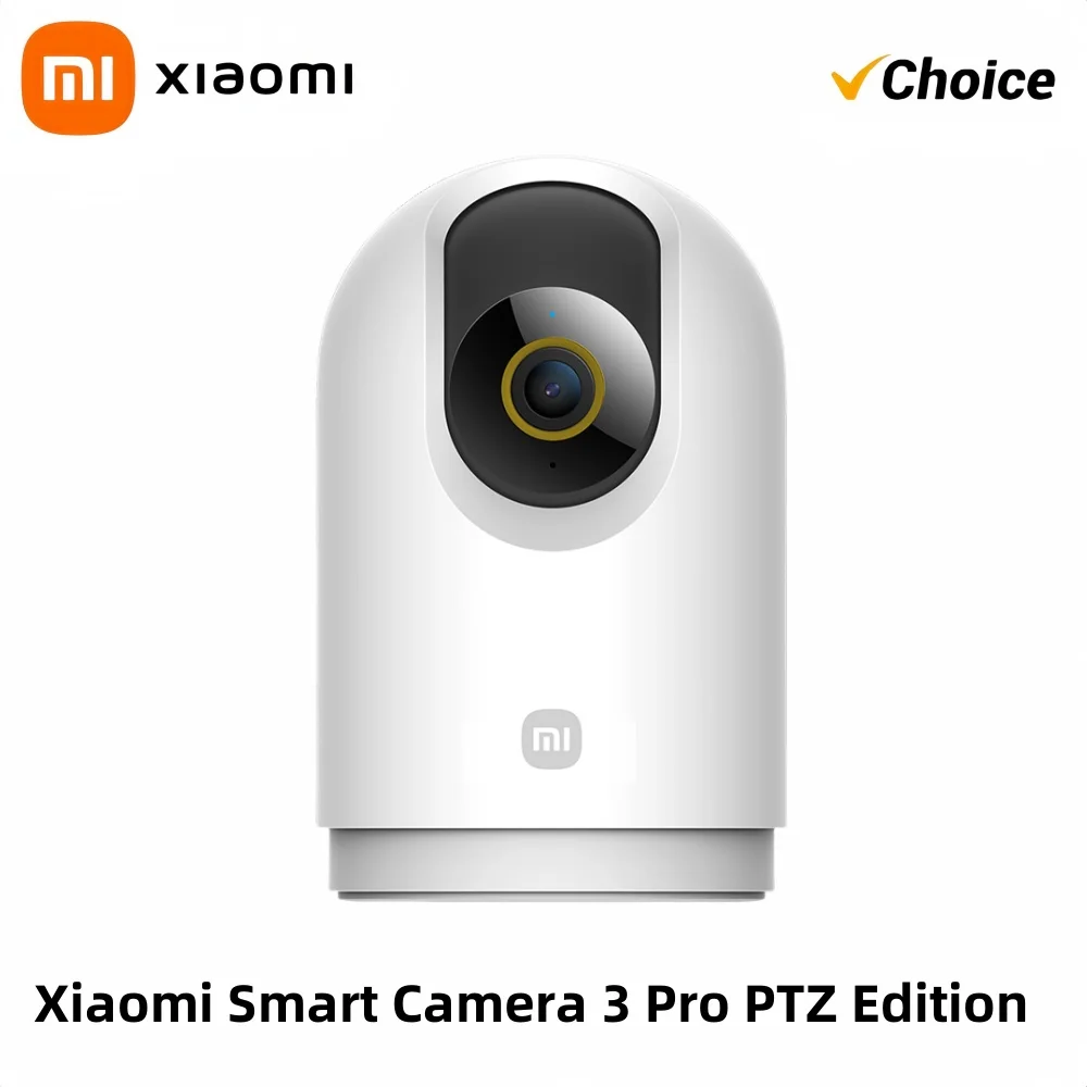 Xiaomi Smart Camera 3 Pro PTZ 5MP 3K Ultra Low Light Full Color HDR 2.4G/5G WiFi Bluetooth Mesh Gateway AI Detection 360° Home