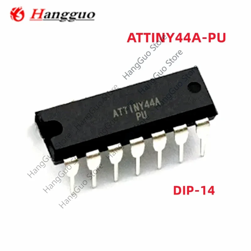 

10 шт./лот, оригинальный ATTINY44A-PU ATTINY44A DIP-14, микросхема лучшего качества