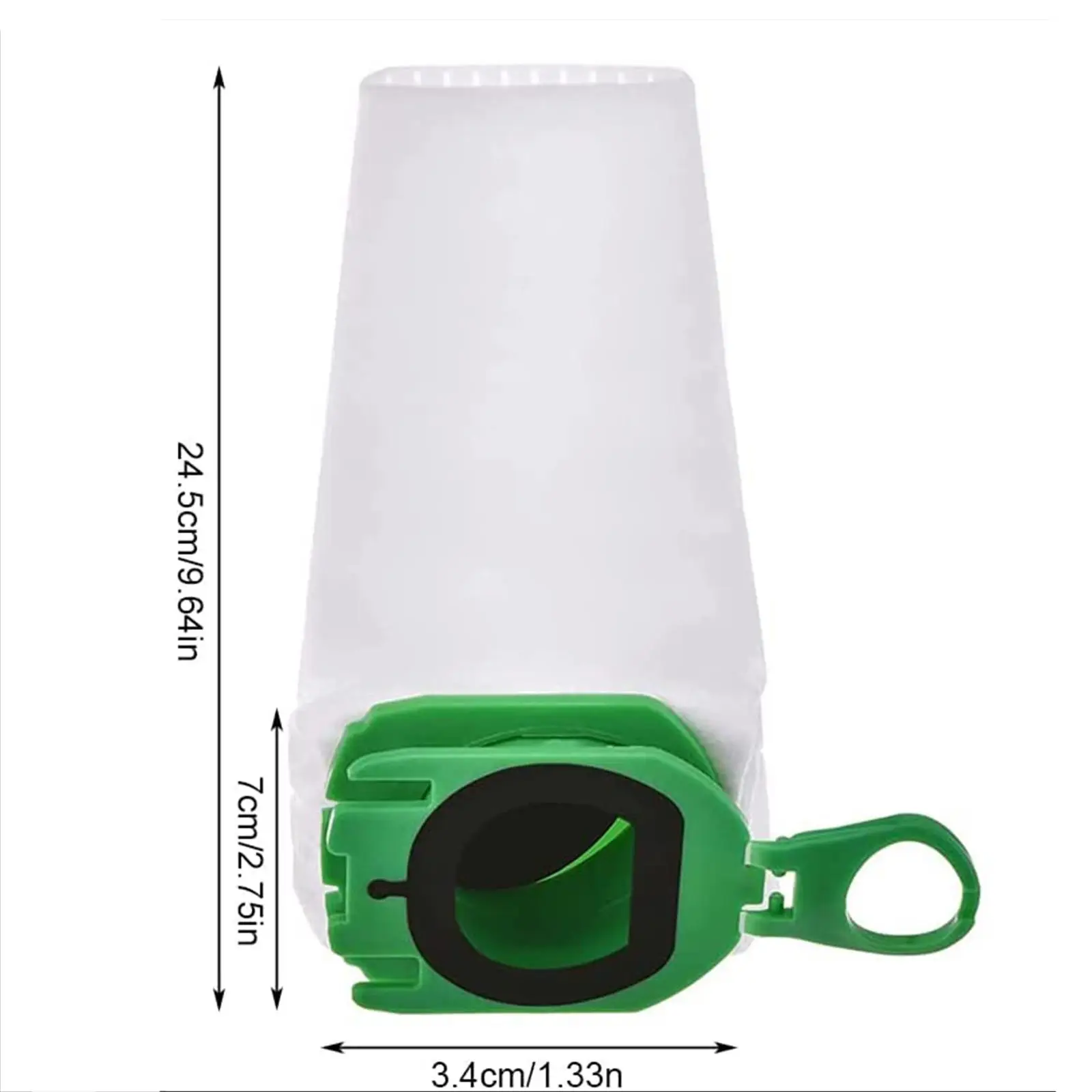 10 шт. мешки для ручного пылесоса из нетканого материала многоразовые вакуумные мешки для ручного пылесоса VK135 Accs