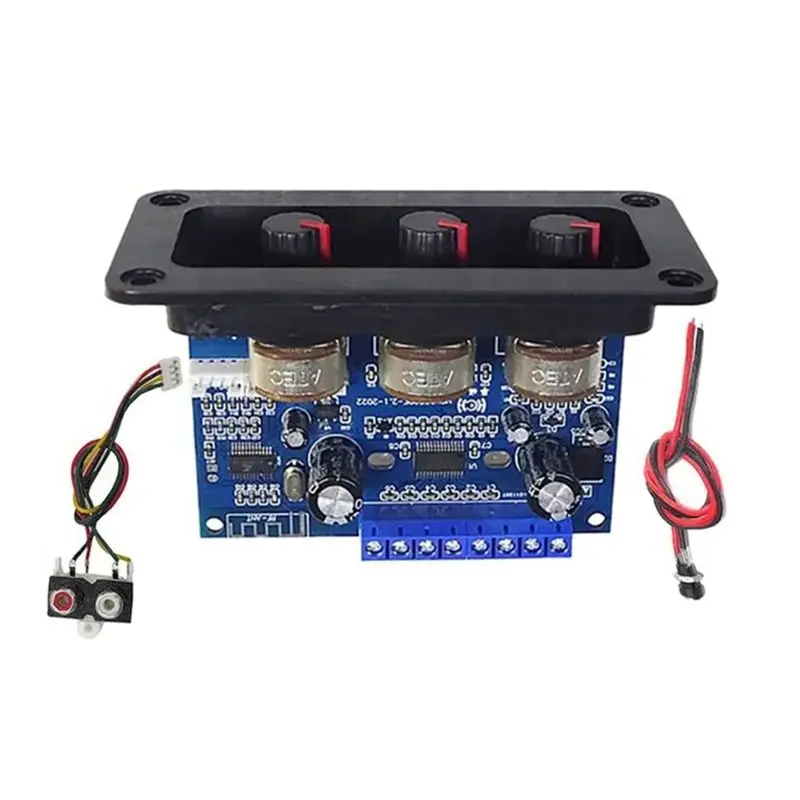 

ABIJ-Class D Subwoofer Amplifier Board Kit 2X 2.1 Channel Bluetooth 5.0 2X25W+ 50W Audio Amplification