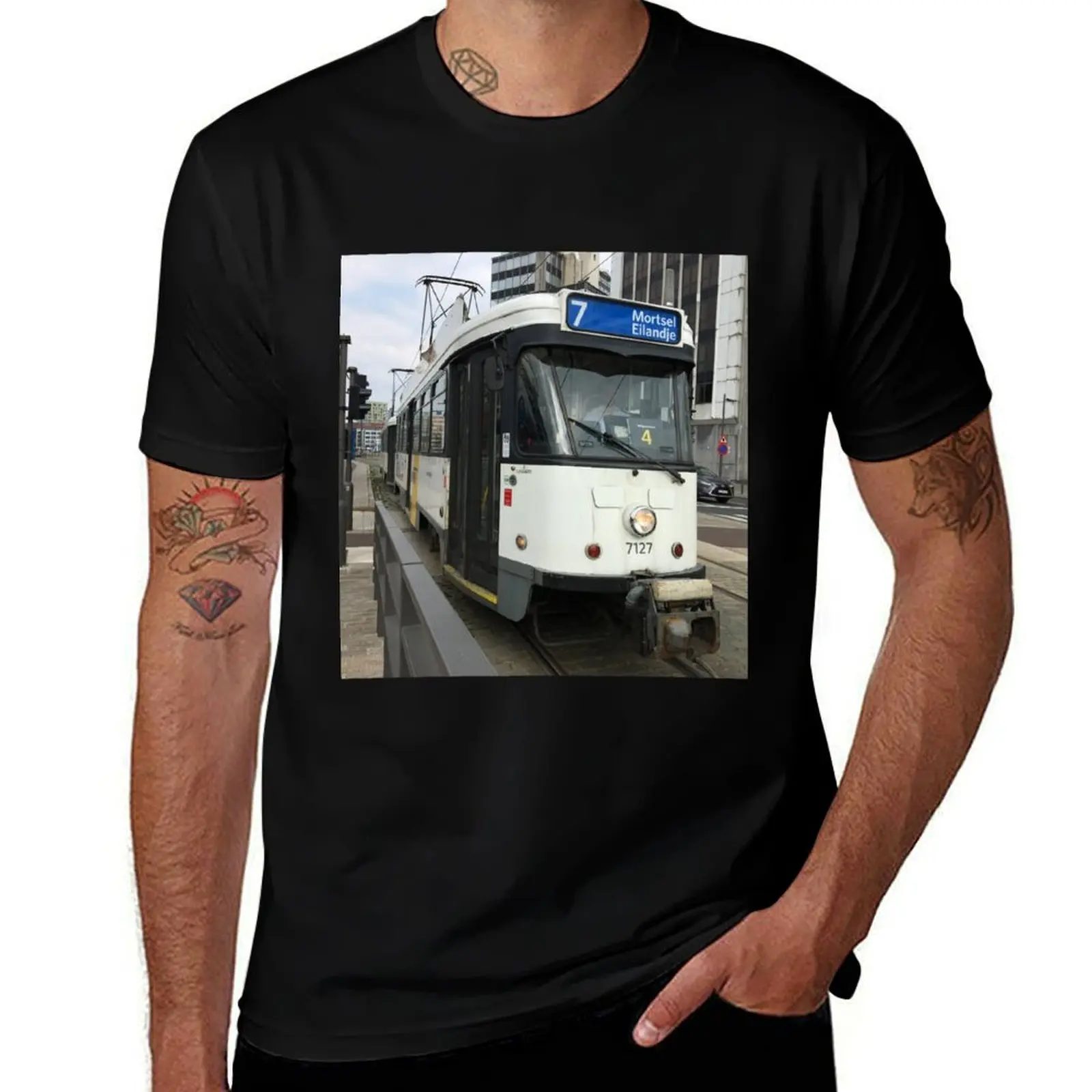 Tram 7 T-Shirt t shirt custom print man t shirt designer T-Shirt