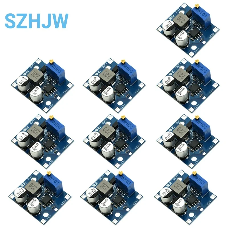 1-10PCS LX8015 DC-DC Adjustable Step Down Power Module 5-80V to 1-62V 1.5A Converter for Solar Energy Circuit Projects XL7015