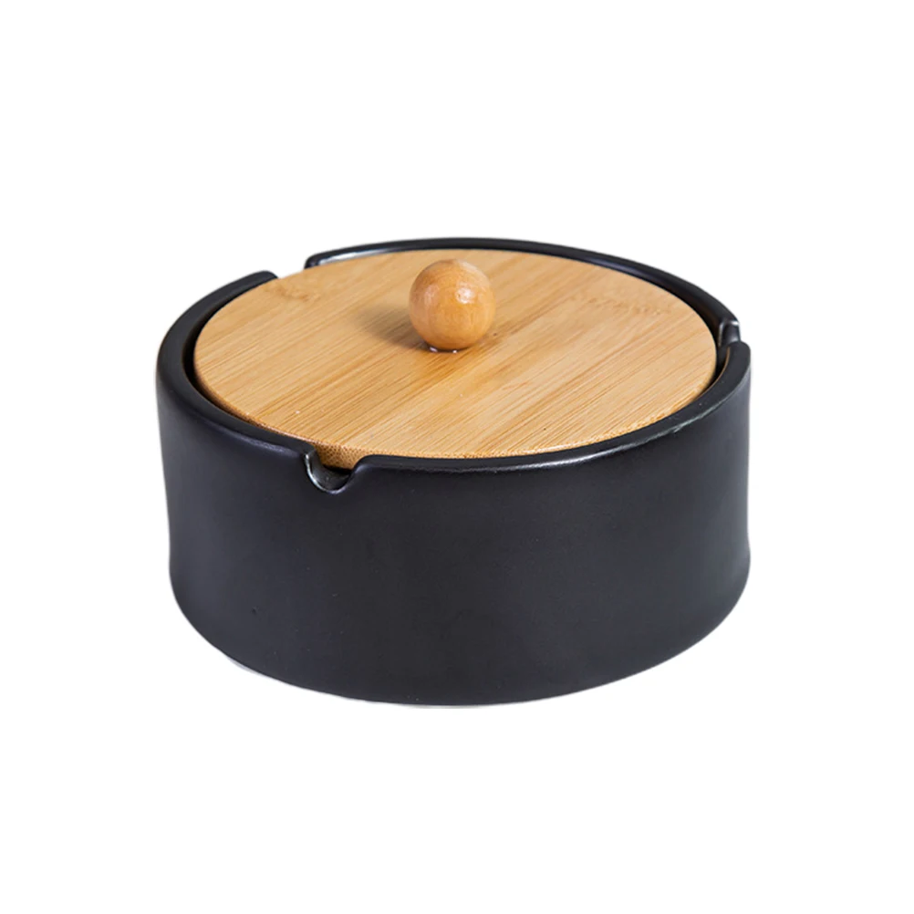 

Ceramic Ashtray Jar Cigarette Ashtray Desktop Ash Tray Creative Jar