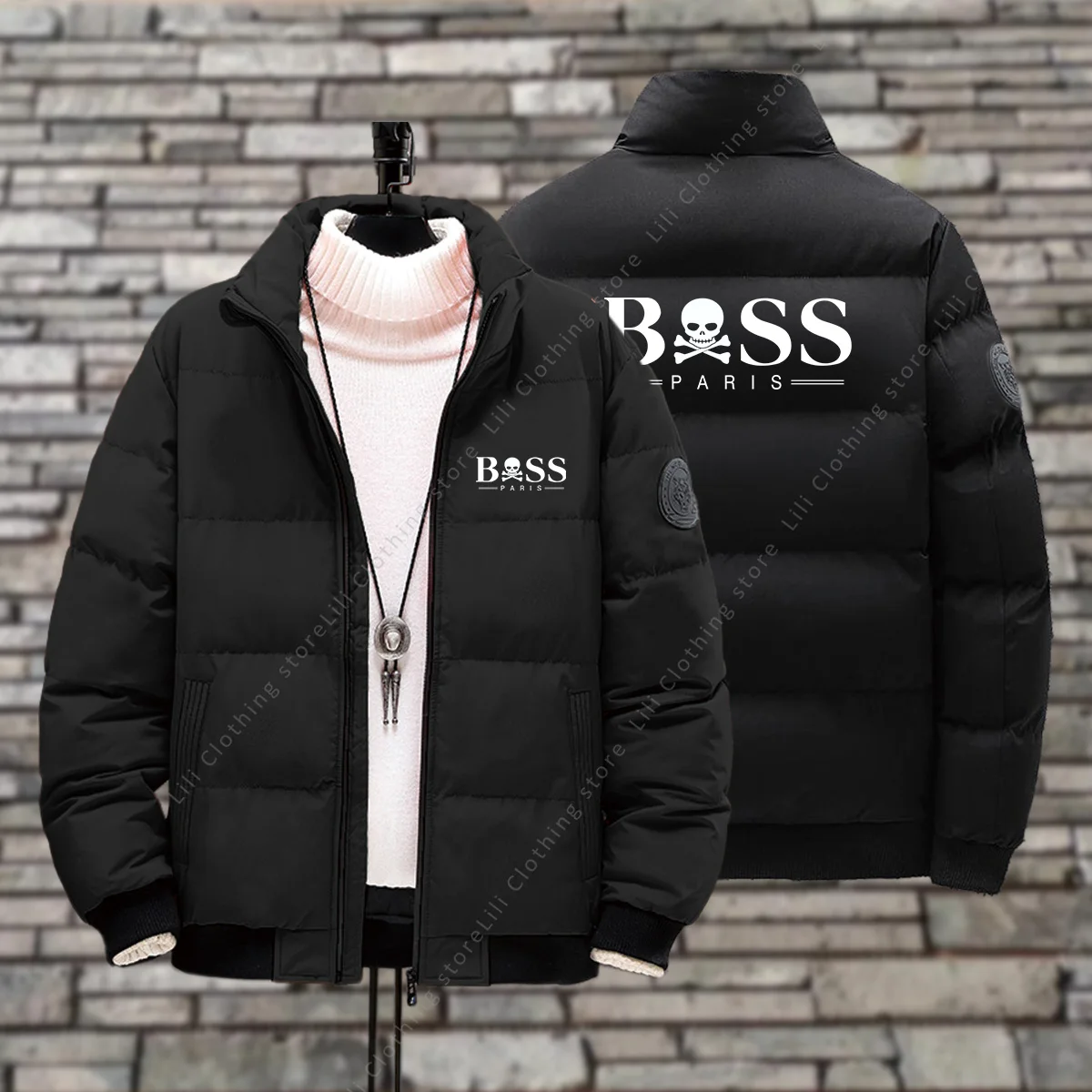 Mens Winter Jackets 2026 New Thick Warm Parkas Puffer Jacket Bomber Jacket Down Coats Fashion Designer Clothes Men Down Jackets