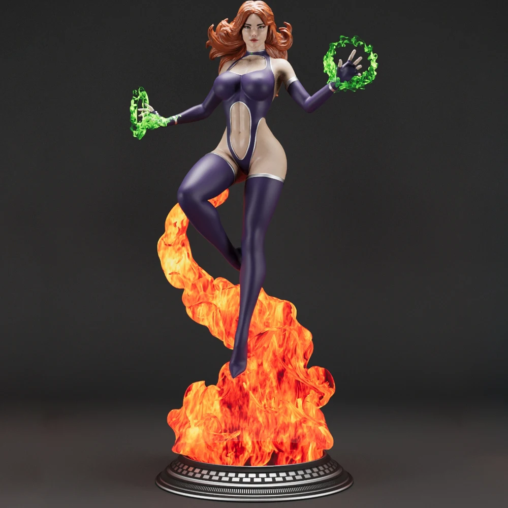 

1/24 Sexy Princess 3D Print Fantasy Human Figure Resin Model Figure Toy Miniature Reduction Statue Unpainted Grey Effigy ﻿