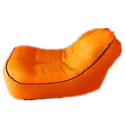 Dropshipping Trending Outdoor Camping Inflatable Air Lounger Lazy Sleeping Bag Sofa Chair for Supermarket