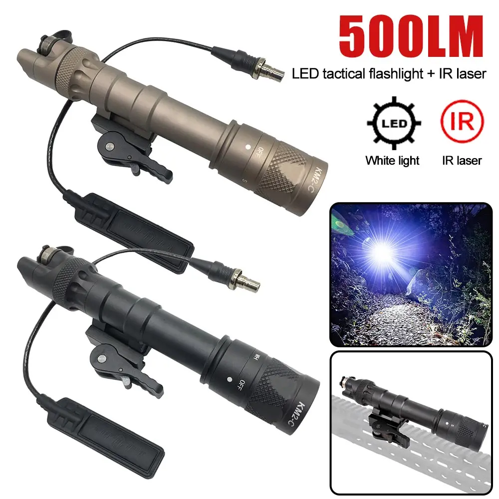 Outdoor SOTAC M622V IR Quick Release Tactical Flashlight 500 lumens Outdoor Lighting Suitable for 20mm track