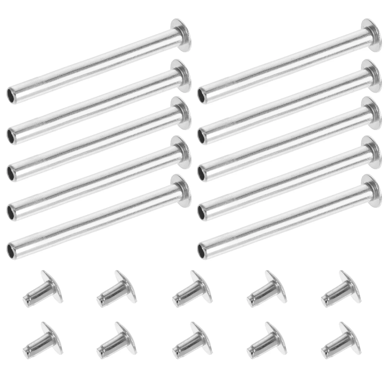 Fan Repair Accessories Fastener for Diy Dried Flower Rivet Kit Silver Making Replacement