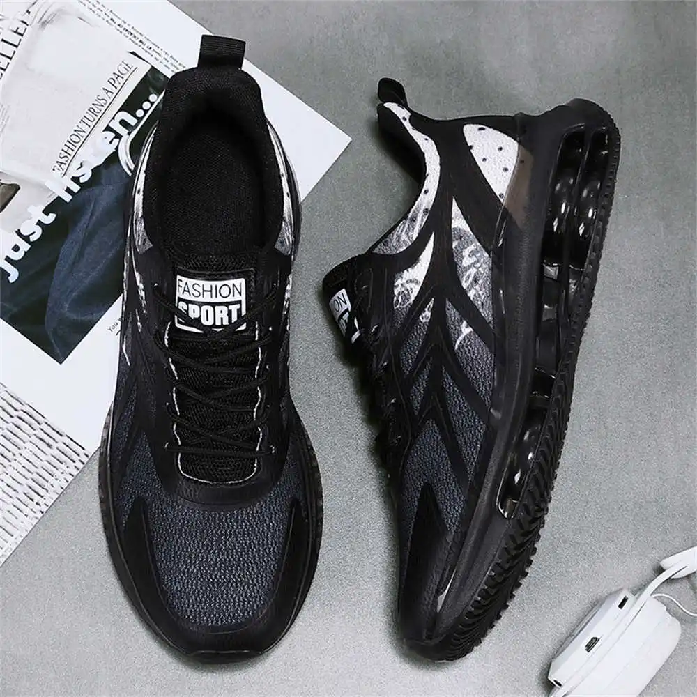 رقم 46 أحذية كرة السلة المقاومة للانزلاق للأحذية المنسوجة 45 أحذية رياضية رجالية بنية اللون أحذية رياضية Sapatenos الأعلى مبيعات Sapateni