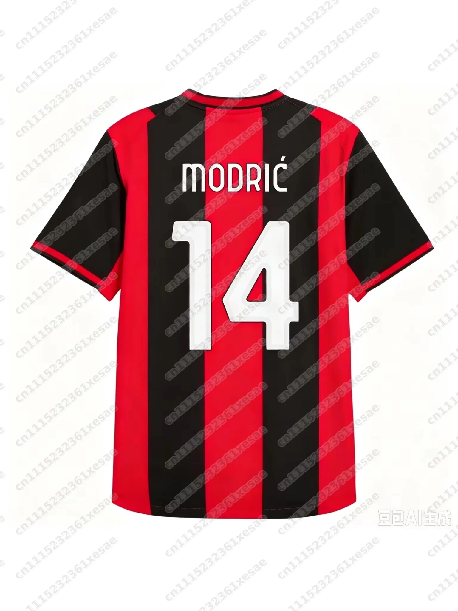 2026-27 Clubs of Milan Italy T-shirt Luka No.14 for Men Women 2026 Summer Sports Quick Drying Football Jersey Y2K FamilyMatching