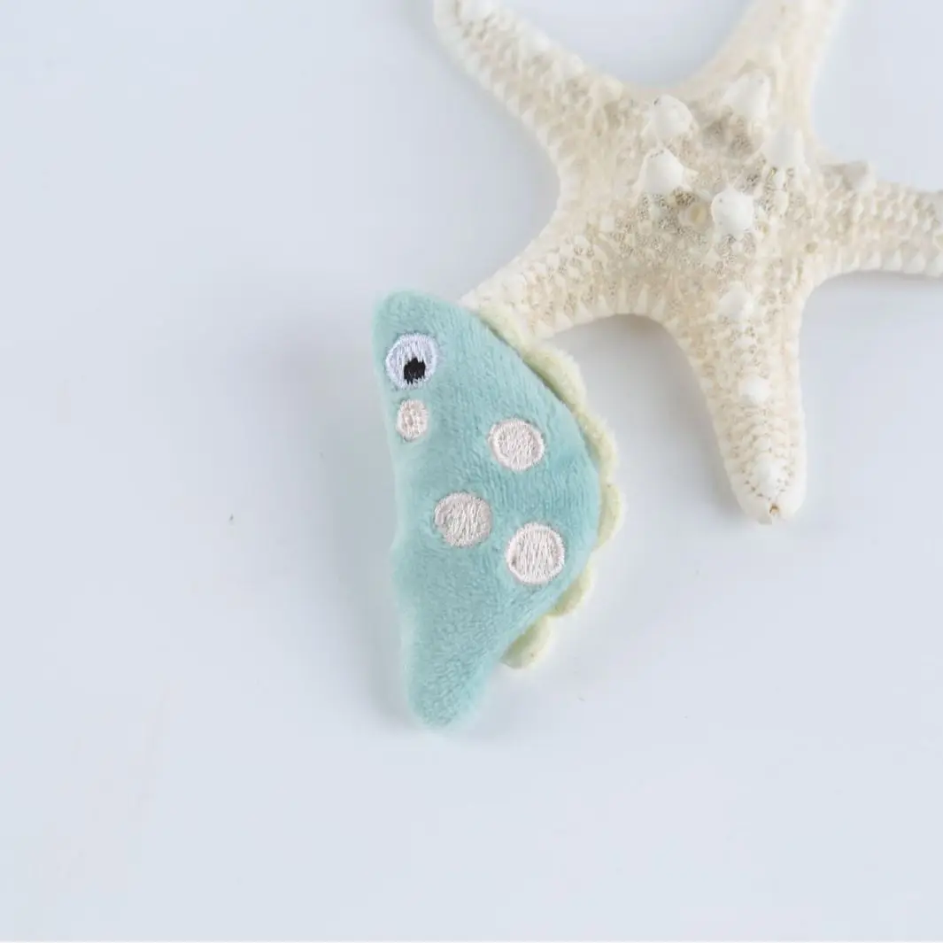 500개 도매 푹신한 만화 귀여운 미니 공룡 재고 공급 다채로운 어린이 헤어핀, 양말, 가방 DIY 액세서리 A