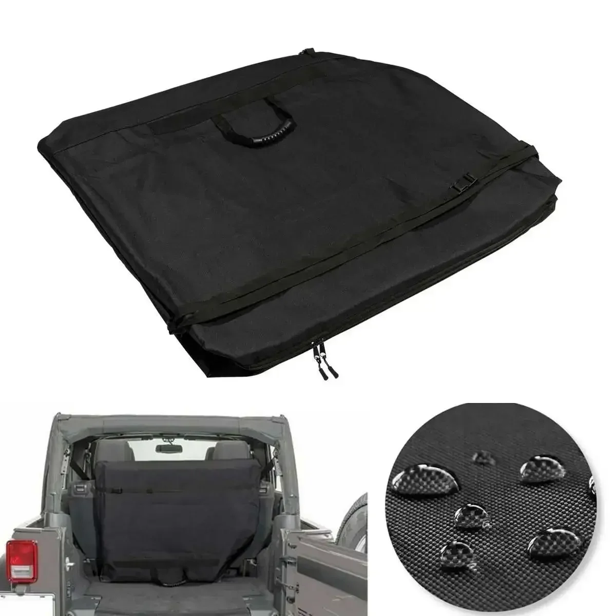 

For Jeep For Wrangler JK JL 2007-2020 NEW 1PCS Freedom Panel Hard Storage Bag Carrying Case with Grab Handle