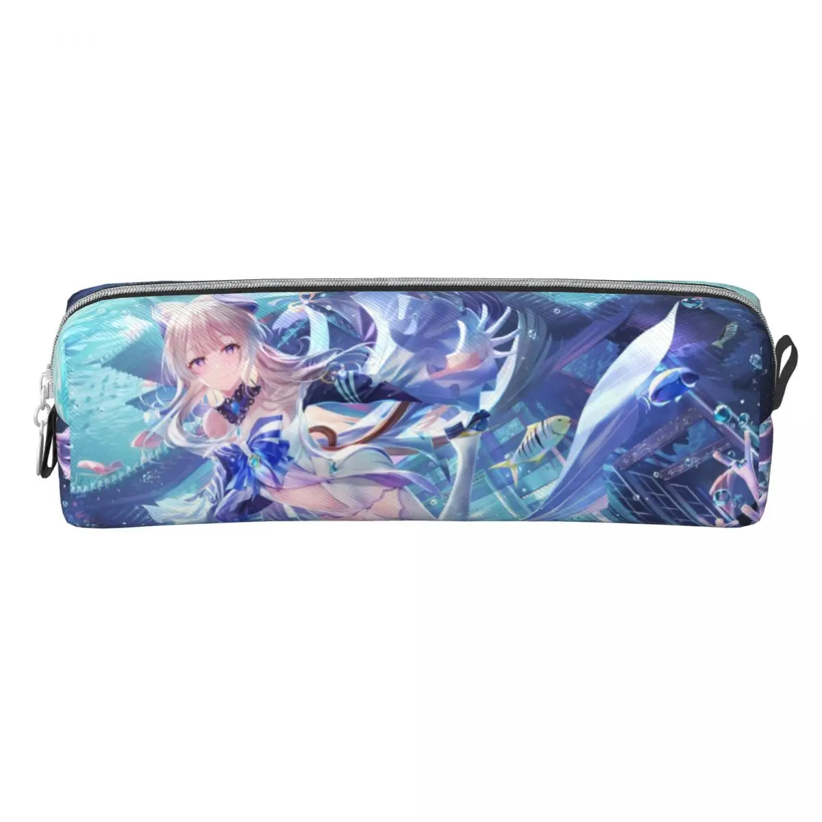 Sangonomiya Kokomi Pencil Case Genshin Impact Anime Back To School Pencil Cases Child Cute Big Pencil Box Stationery Organizer