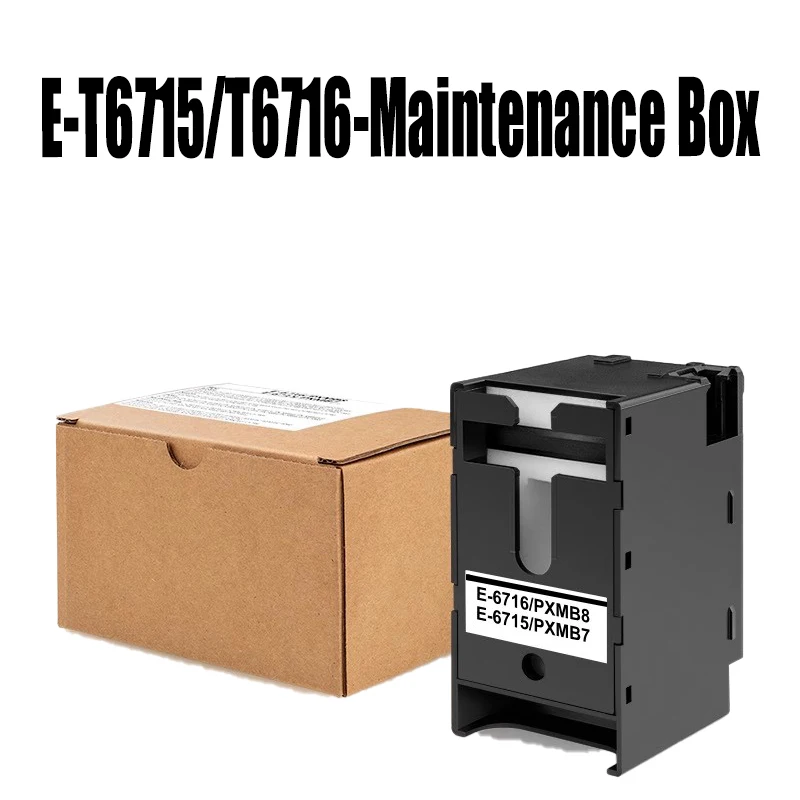 T6716 T6715 t6716 t6715 maintenance box for Epson WF-4720DWF WF-C5210DW WF-C529R EC-4020 WF-M5299 PX-M780F WF-C5790a