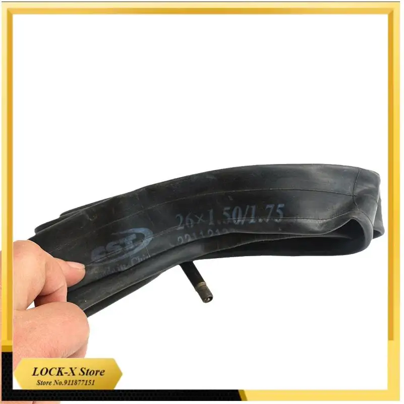 Bonne qualité 26 pouces 1.50/1.75 enfants 26 pouces vélo vélo pneu 26x1.50/1.75 chambre à air pour VTT vélo pneu