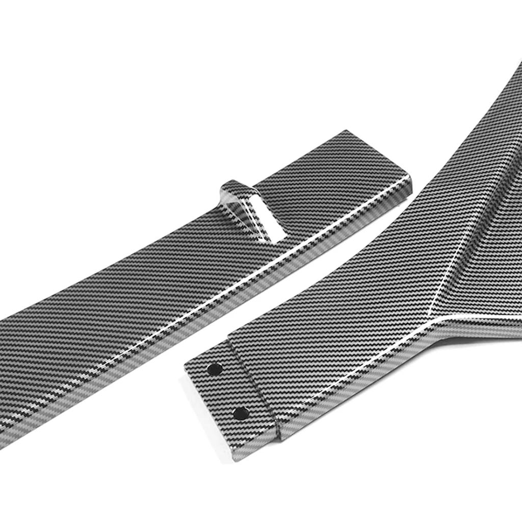 Glänzend schwarzer Auto-Frontstoßstangen-Splitter, Lippendiffusor, Body-Kit, Spoiler-Schutz für Alfa Romeo Giulia 2017 2018 2019 2020 2021 – Detail 7