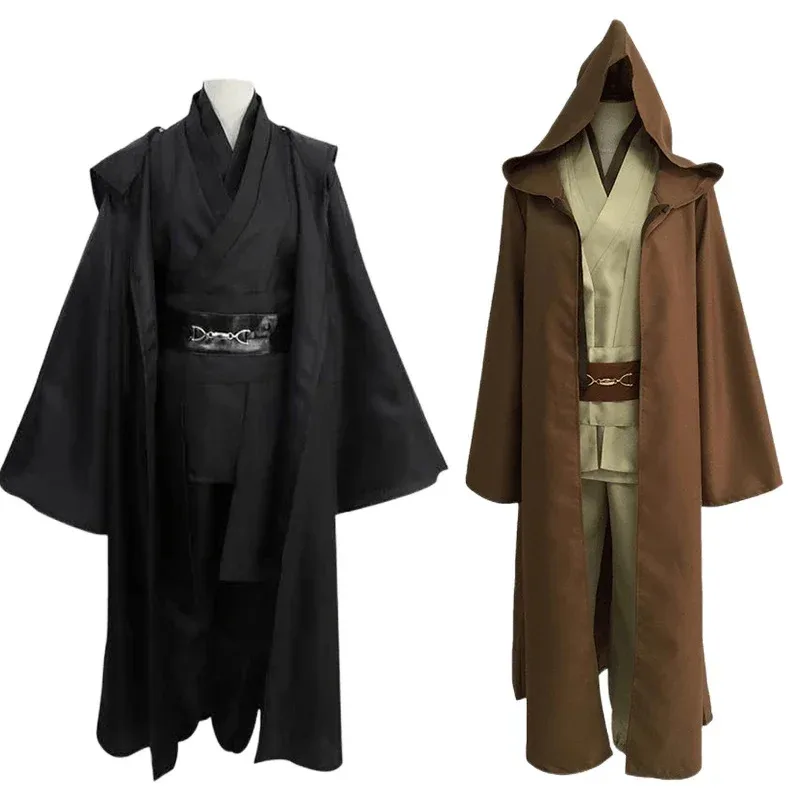 Nuevo disfraz de estrella y guerras 2025, Caballero Jedi Anakin Skywalker, disfraces de Cosplay, uniforme, traje, ropa de Halloween para W eqs9X