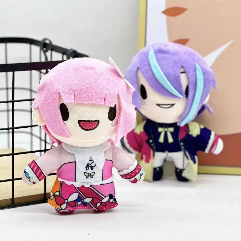 

18cm Project Sekai Plush Doll Yoisaki Kanade Kusanagi Nene Colorful Stage Stuffed Plushie Kawaii Home Decor Otori Emu Doll