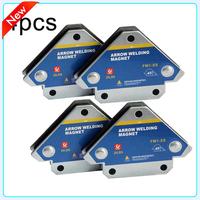 4pcs 28LBS Magnetic Welding Holders 45/90/135 Degree Multi-angle Solder Arrow Magnet Weld Fixer Positioner Weld Holders