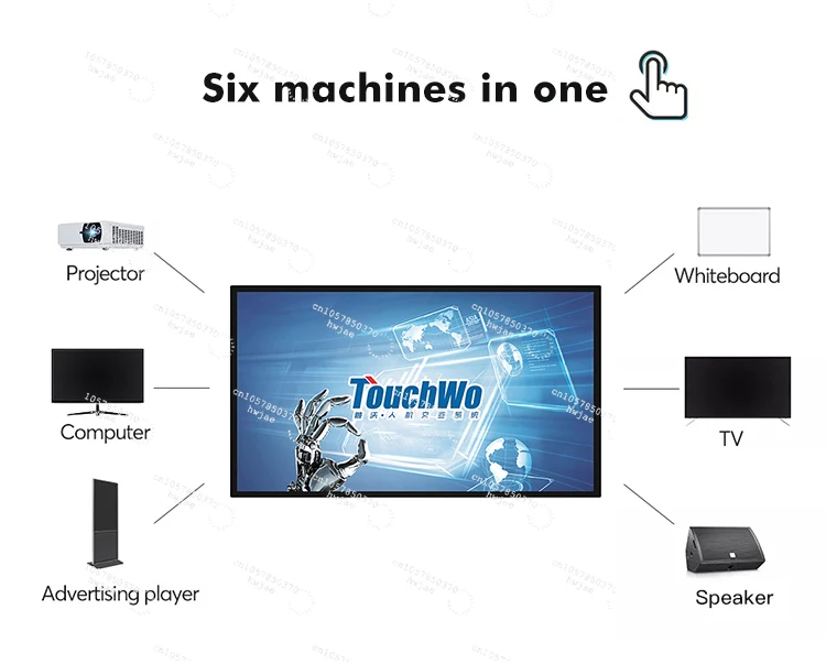 Front Ip65 Waterproof Android 32 Inch All In One Pc Capacitive Touch Screen Monitor For Business