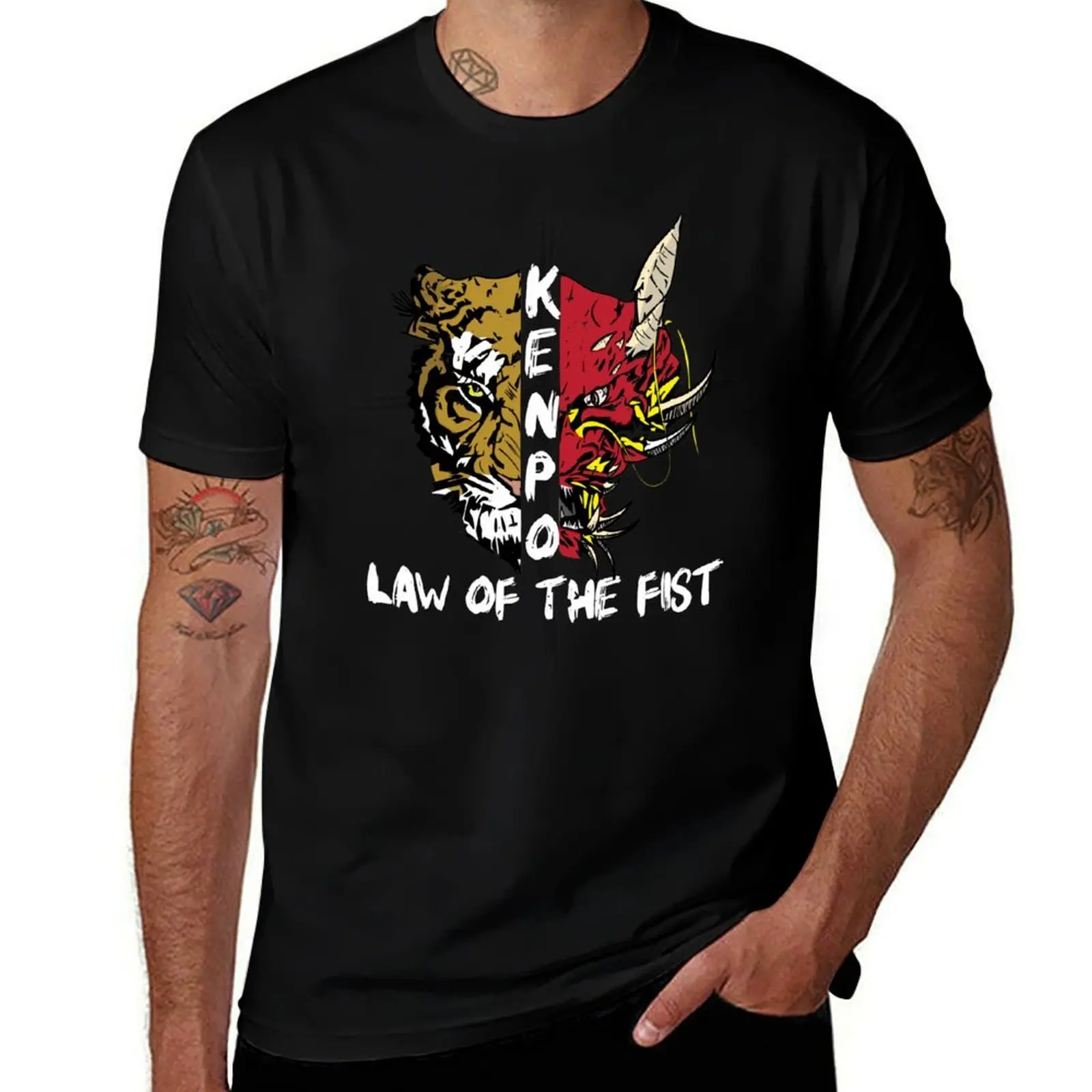 

Kenpo Karate Law of the Fist Martial Arts T-Shirt man t shirts for men man t shirt luxury T-Shirt