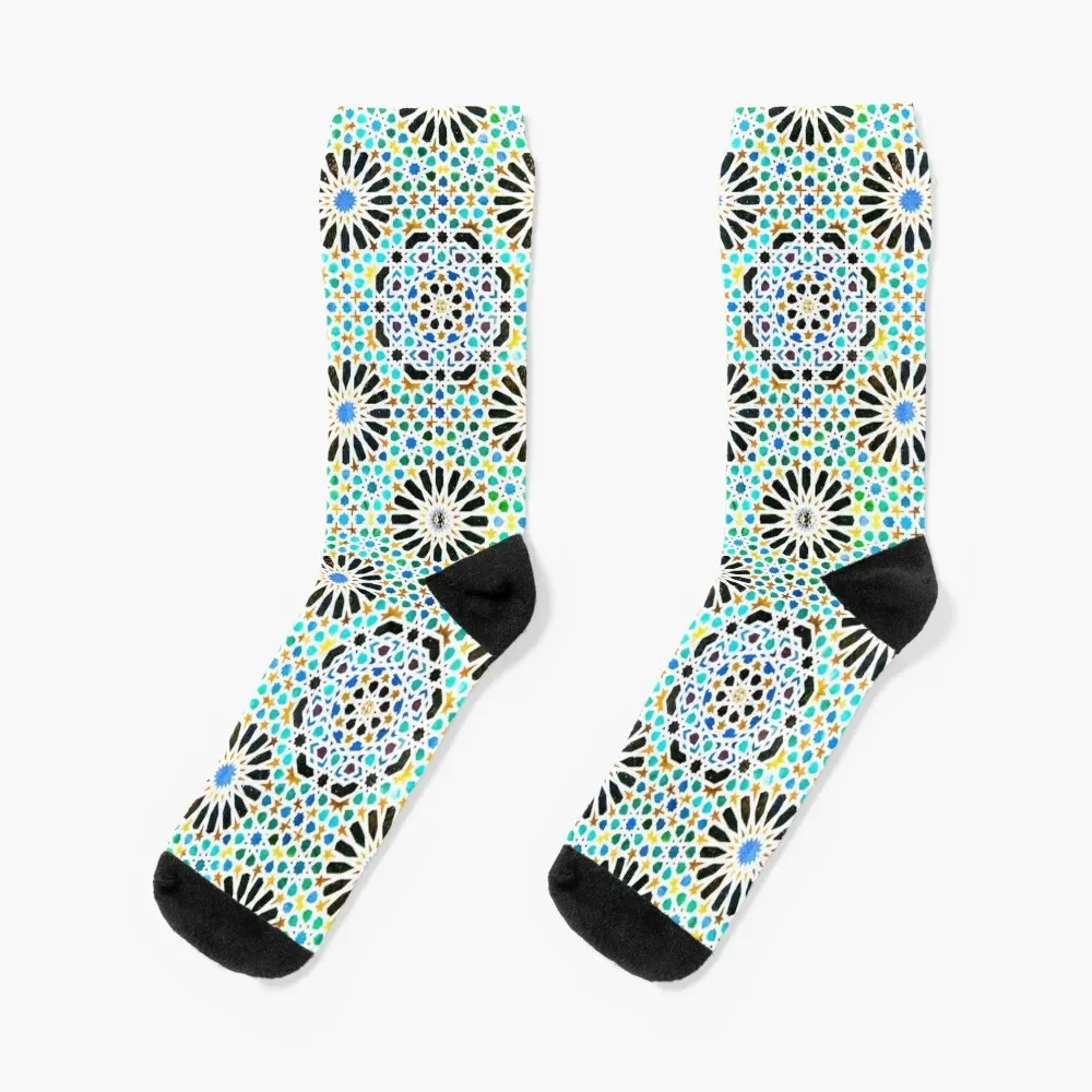 Alhambra tessellation Socks set Men's funny gift anime Woman Socks Men's