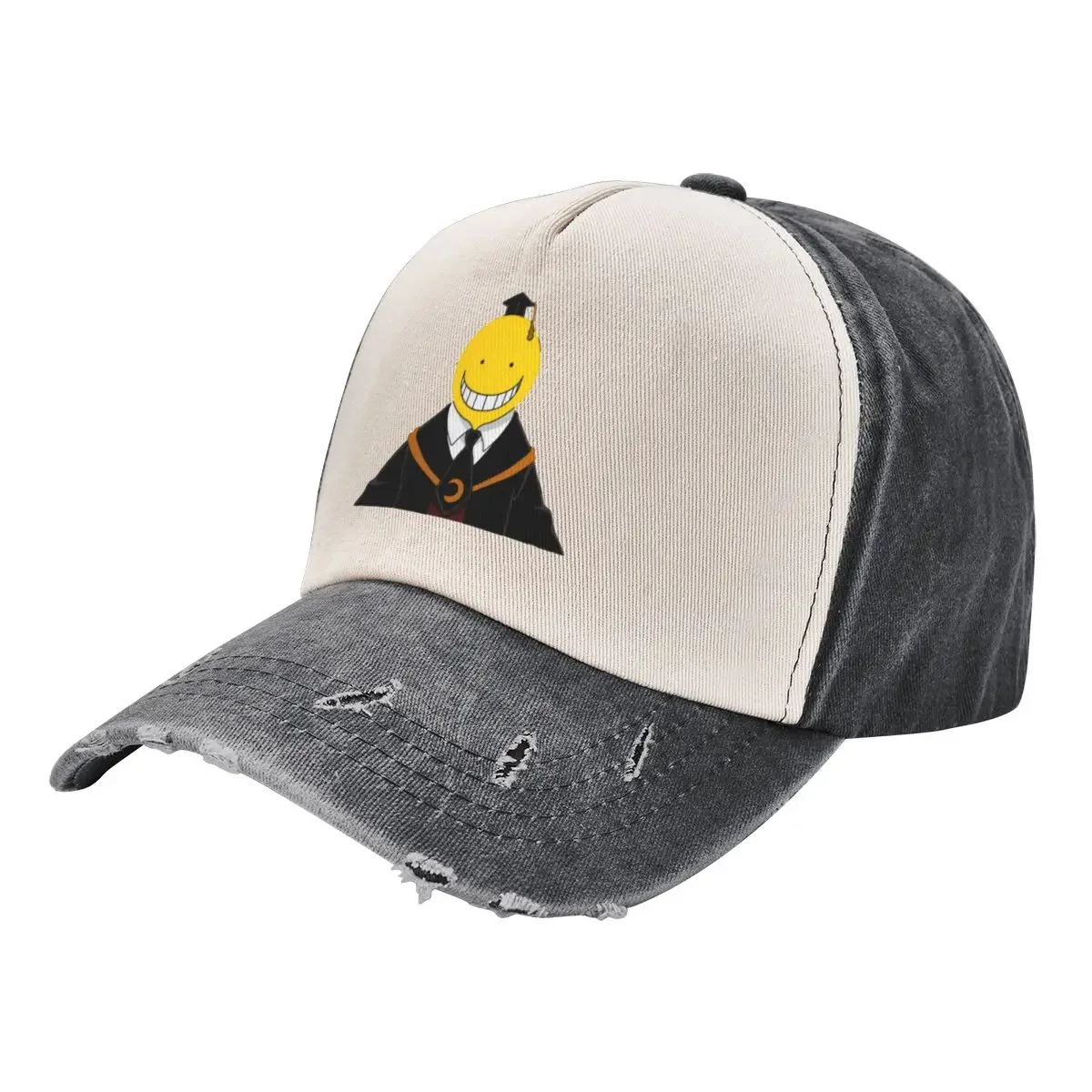 

Koro Sensei White face Baseball Cap Kids Hat Unique hats Streetwear Mens Hats Women's