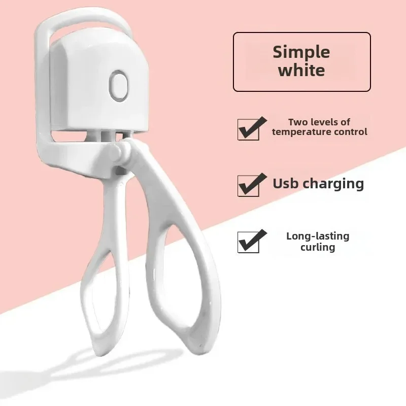 Lasting Lash Curler Tool Naturally Curled Electric Eyelash Curler Intelligent Temperature Control Styling Make Up Eyelashes Curl image 6