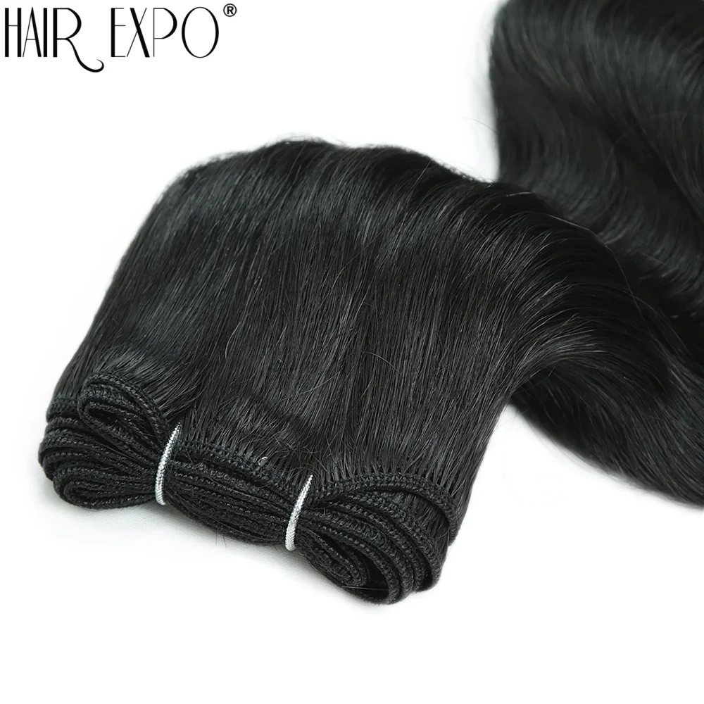 Body Wave Haarbündel 24 Zoll Piano Blonde Natürliche Synthetische Haarverlängerungen Ombre Dicker Pferdeschwanz Lockiges Haar zum Weben für Frauen – Detail 8