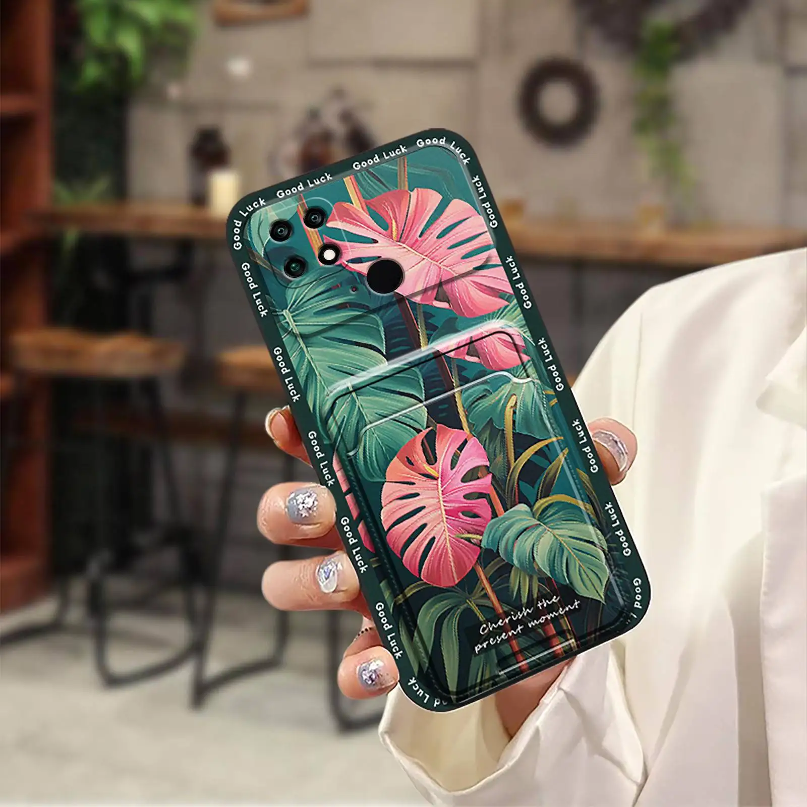 

Cartoon TPU Phone Case For Xiaomi Poco C40 Anti-dust Silicone protective Soft case Card sleeve Back Cover Shockproof