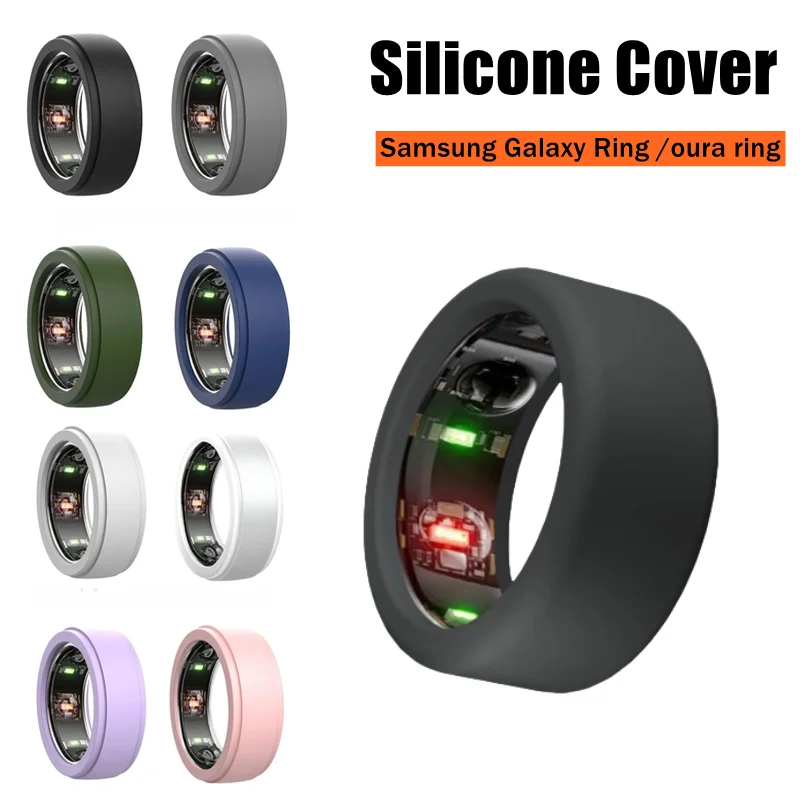 Silicone Case for Samsung Galaxy Ring / Oura Ring Protective Cover Protector Shell on Sansung Smart Ring Smart Cover