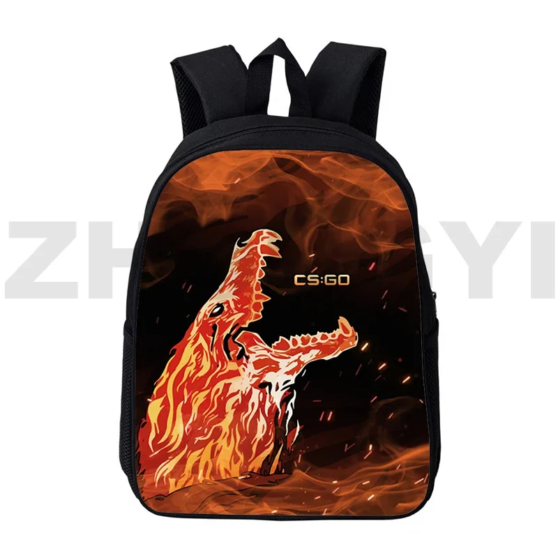 

Assault Game CS GO 3D Print Backpacks Mini Kindergarten Kids Anime School Bags 12/16 Inch Fashion Executive Backpack Men Bookbag