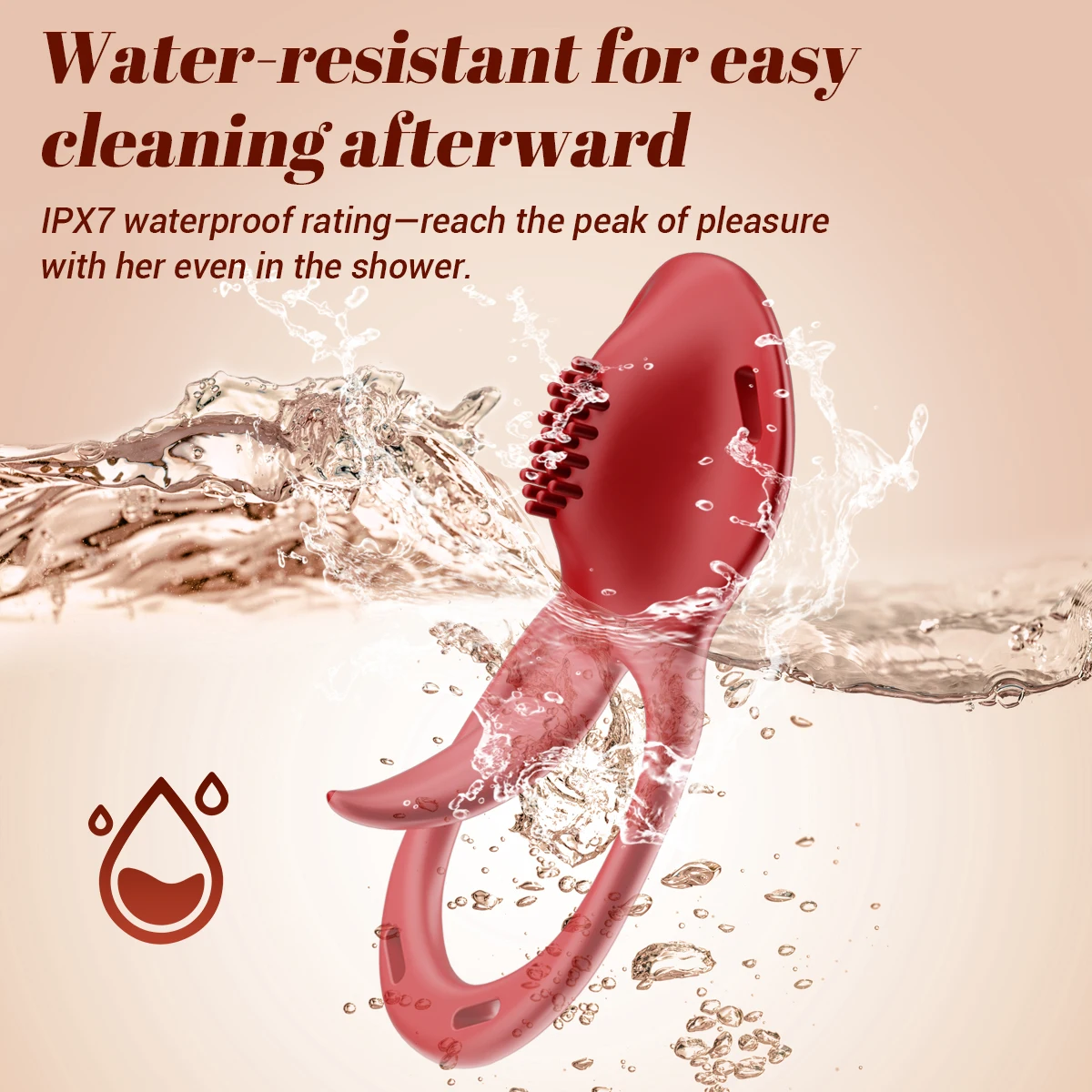 APP Wireless Control Wearable Panty Tongue Vibrator Female Vibrating Penis Ring Clitoral Stimulator Adult Couple Sexy Toys view 6
