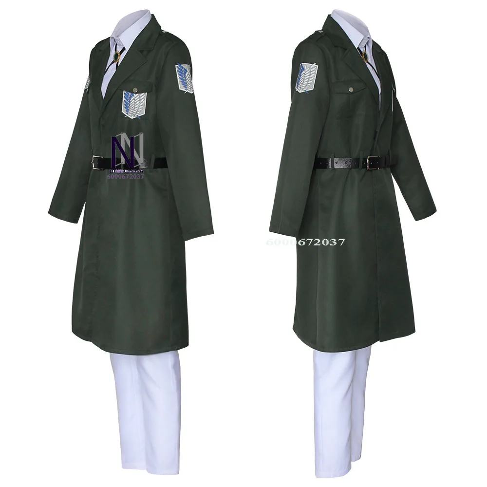 Attack on Titan Seizoen 4 Survey Corps Windjack Uniform Cosplay Kostuum - Legerstijl voor anime-fans