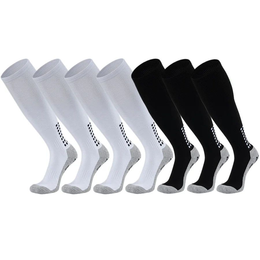 

1/7pairs Non Slip Grip Socks For Men Women Football Basketball Training Towel Bottom Sport Socks