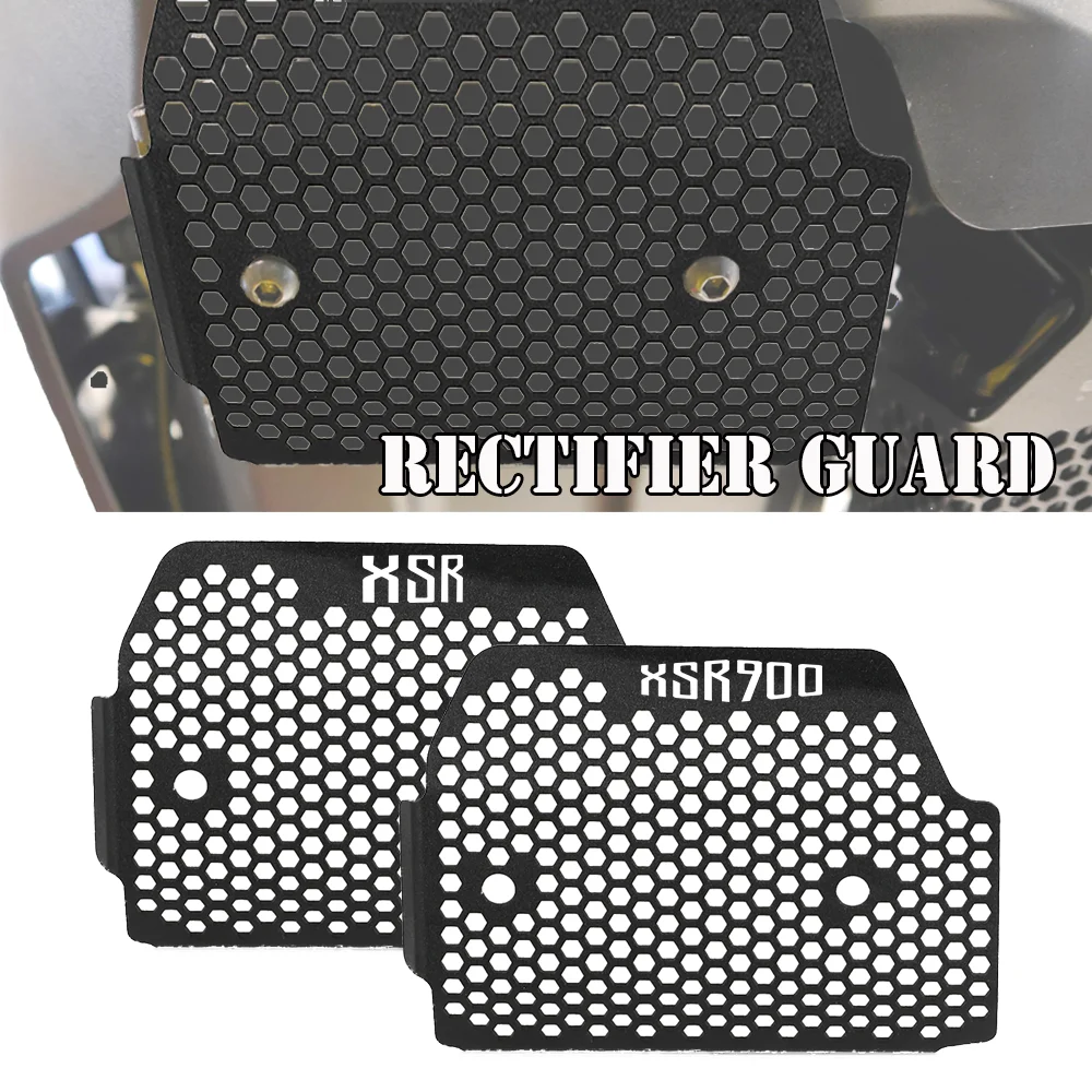 

For Yamaha XSR900 2016-2021 2020 2019 Motorcycle XSR 900 Rectifier Protection Grill Cover Protector Guard Decoration Frame Shell